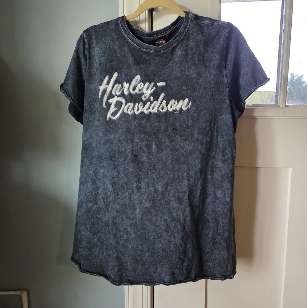 Harley-Davidson Blue Tee Size 2xl - Picture 1 of 2